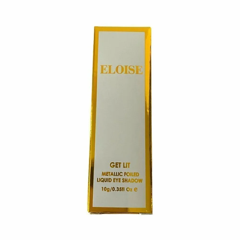 Eloise New In Box Get Lit Metallic Foiled Liquid Eyeshadow in Pure Gold